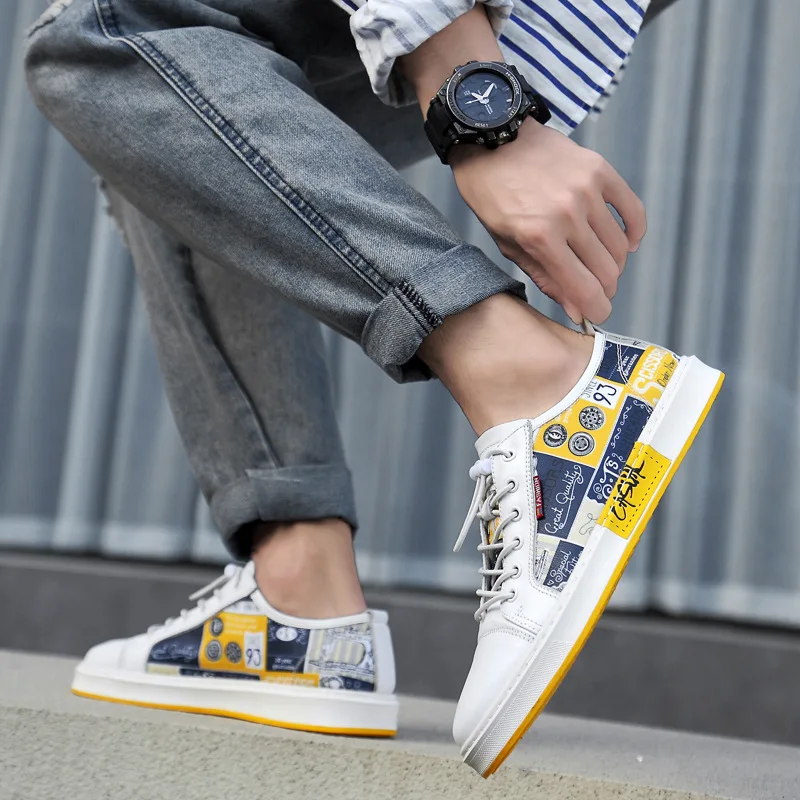 

2020 Versatile Spring New Style Korean-style Casual Shoes COUPLE'S Fashion Trendy Shoes Simple