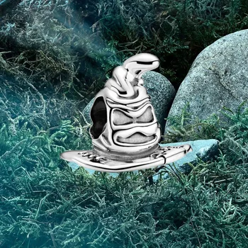 

2020 New 925 Sterling Silver Sorting Hat Charm Beads fit Original European Charms Bracelet for diy Jewelry Making gift