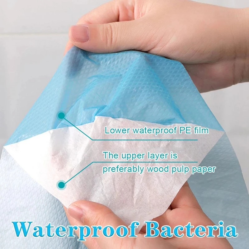 10Pcs Travel Disposable Paper Toilet Seat Cover Protector Biodegradable Camping Travel Safety Toilet Seat Mat Bathroom Accessory 5