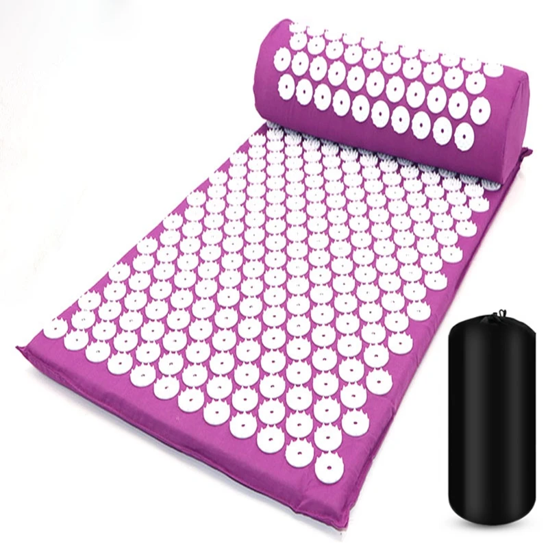 Massage Cushion Acupuncture mat Relieve Stress Back Body Pain Spike Acupressure Massager Mat yoga mat sports floor mats massage pad yoga fitness equipment