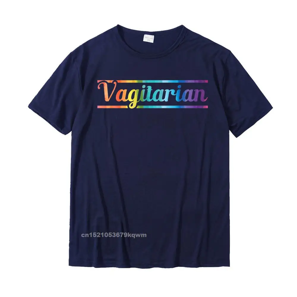 Hip hop 100% Cotton Fabric Tees for Men Cool T Shirts Summer Hot Sale Round Neck Top T-shirts Short Sleeve Wholesale Funny Vagitarian Lesbian Gay Couple Valentines Day LGBT Premium T-Shirt__3919 navy
