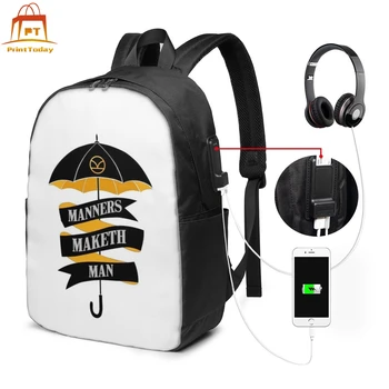 

Kingsman Backpack Kingsman Backpacks Student Multi Purpose Bag Sports Men's - Women's Pattern Trend Bags