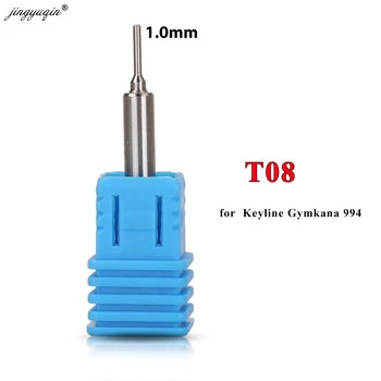 Keyforkess T08 1.0mm universale Tracer / Decoder per KEYLINE Gymkana 994 (KLN-RIC11110B) fabbro strumento chiave dell'automobile