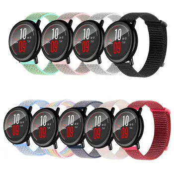 

20MM 22MM Watch Band for Samsung Galaxy Watch 46mm 42mm Active 2 Nylon 22mm Huawei Watc Strap Gt Amazfit Bip 20 44