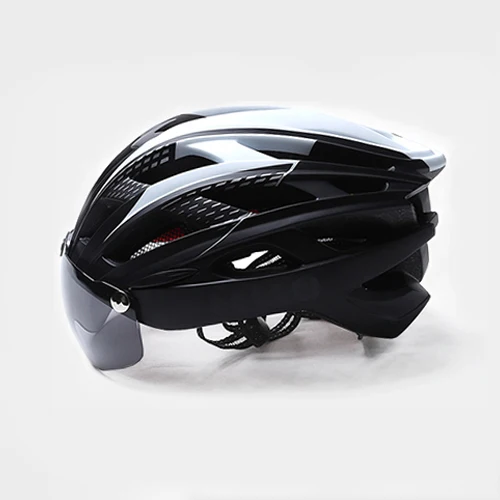 Сверхлегкий MTB шлем велосипедный шлем с Goggle велосипед Горный шоссейный шлем велосипедный гоночный цельный плесень запасные части велосипеды - Цвет: COLOR 7