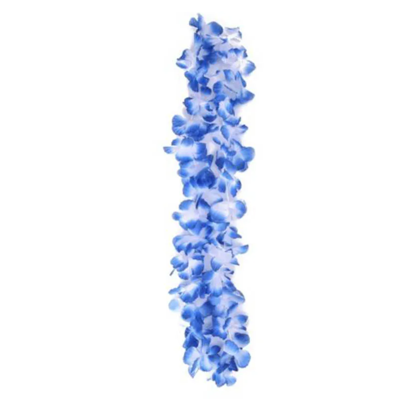 AU-Hawaiian Luau Silks Flowers Leis Garland ожерелья Гавайские пляжные вечерние платья