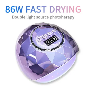 

Nail Dryer 86W UV LED Lamp for Nails Drying Lamp for Manicure 39 PCS LED Gel Nail Gel Lamp Fast Curing Gel Polish LED Nail Lamp