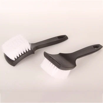 

1Pcs New Tire Brush Interior Carpet Car Detailing Washing Brush Multi-Functional for Tires,Floor Matt,Fabric and Trunk liner