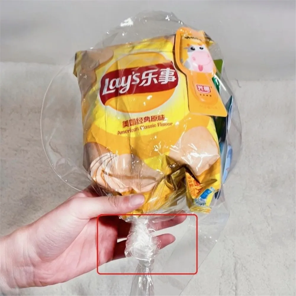 Description Picture 4 of item6Pcs 30inch Wide Neck BOBO Balloon Transparent Bubble Ball Valentine's Day Flowers Ballon Birthday Gift Wedding Engagement Decor