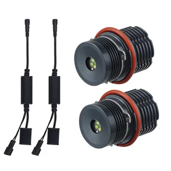 

40W Angel Eye Bulbs LED Set Error Free 2pcs Marker Light For BMW E39 E60
