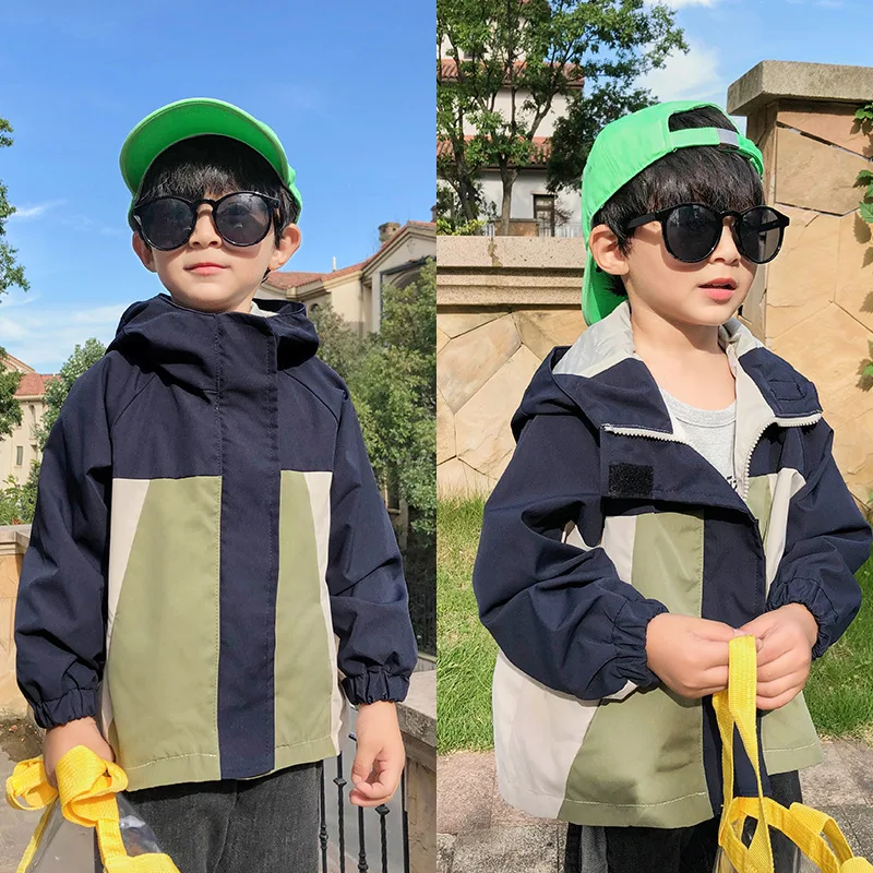 

Children Mixed Colors Coat