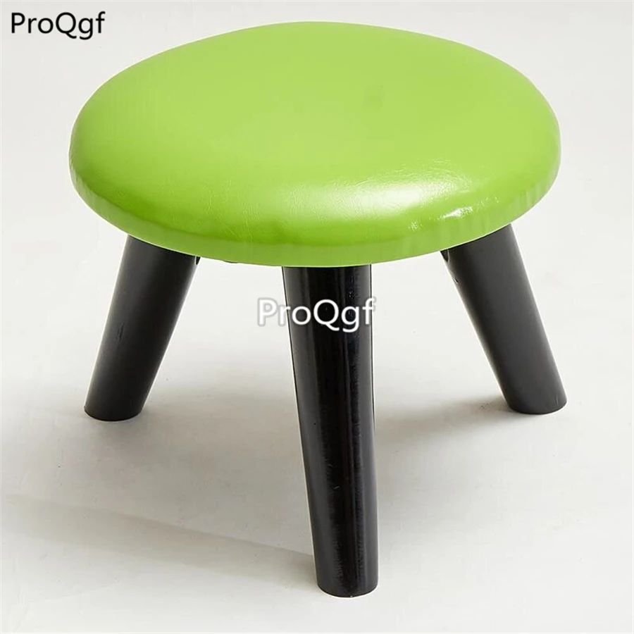 Ngryise 1Pcs A Set PU easy wash Child Stool many choice - Color: Orange
