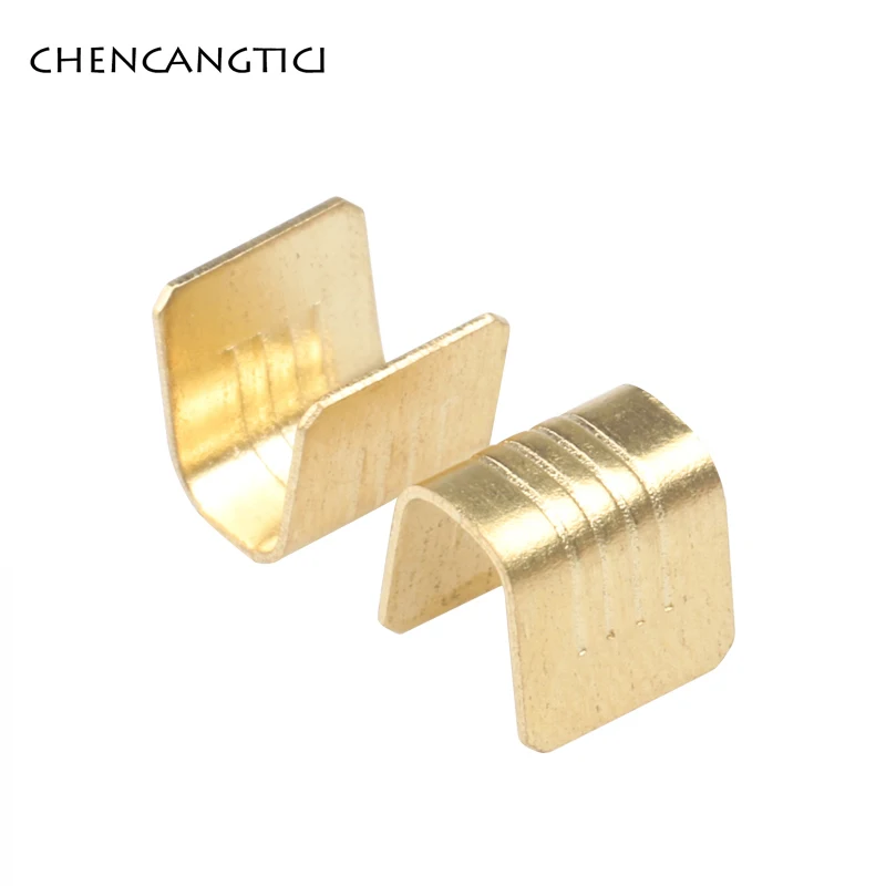 0.2-10 mm2 U-Shaped Crimping Terminal H62 Brass Wire Buckle Poly Wire Nose Connector 454TS 454A 454B 454C 454D 100 pcs lot terminal connector