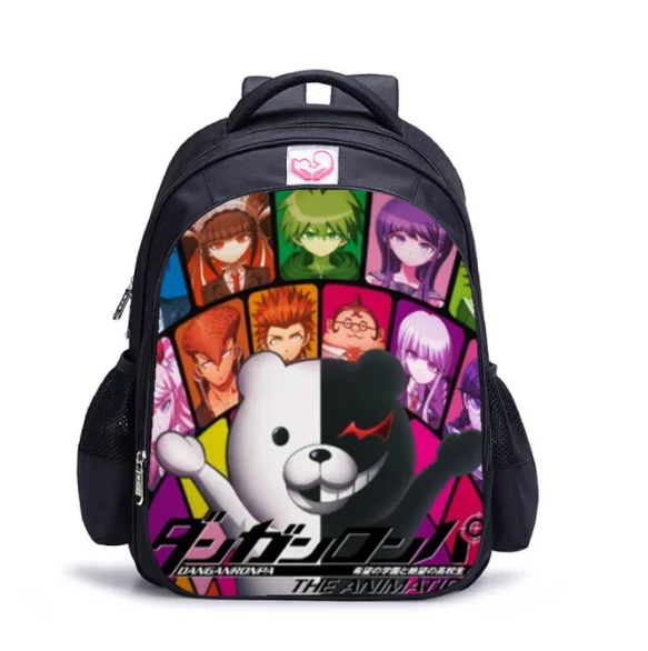 Школьный рюкзак Danganronpa для мальчиков и девочек Детский Повседневный дорожный