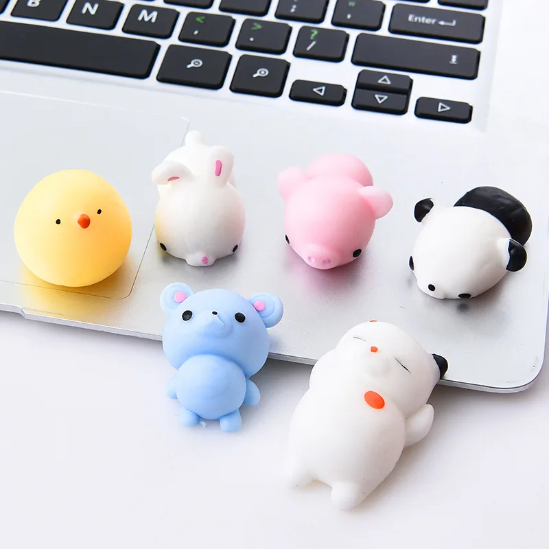 Милые мягкие игрушки Mochi Cat Squeeze Healing Fun Kids Kawaii игрушка для снятия стресса Декор
