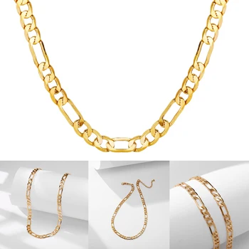 

Sale Women Trendy Gold Necklace Female Flat Clavicle Chain Jewelry Gift Punk Choker Necklaces For Womans Geometric Necklace D30