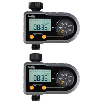 

Automatic Digital Garden Water Timer, Irrigation System Controller with Filter, Automatic Outdoor Watering Garden Timer