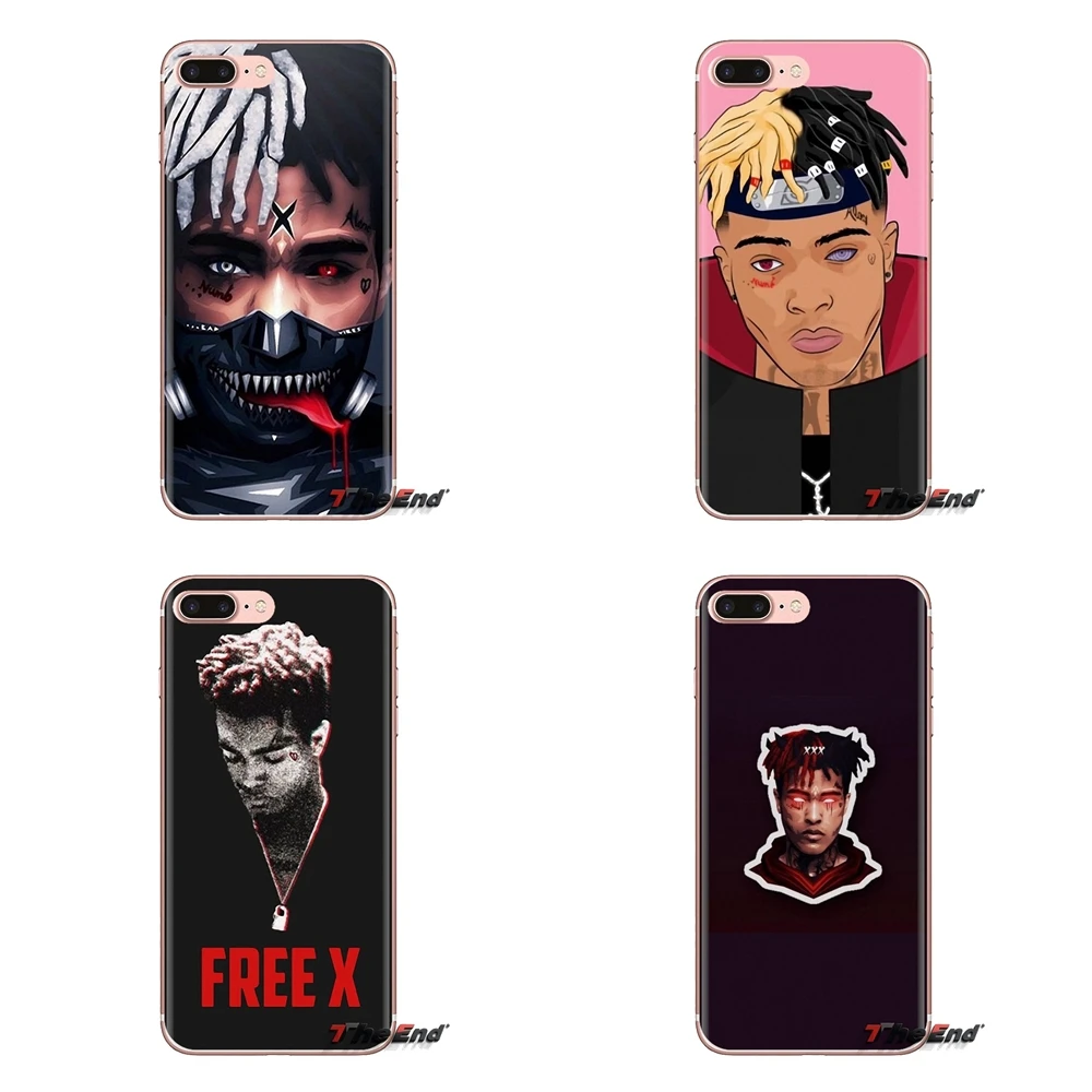 Transparent TPU Cases Cover Hip hop Rapper xxxtentacion For Xiaomi Redmi 4 3 3S Pro Mi3 Mi4 Mi4i Mi4C Mi5 Mi5S Mi Max Note 2 |