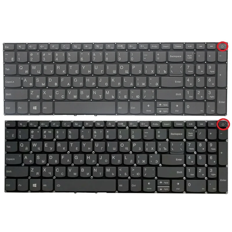 Teclado Russo para Lenovo Preto Novo Lenovo Ideapad 33015 330-15ast 330-15igm 330-15ikb 330-15arr ru