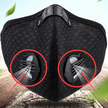 

5pcs DIY Outdoor Protective Durable Anti-dust Face Mouth Mask Filter Replacement Anti Haze Air Breathing Valves Accessories