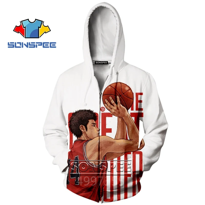 SONSPEE Mitsui Hisashi Shooting Guard/новая футболка с 3D принтом для маленьких мальчиков и девочек-подростков, толстовка с капюшоном, детская одежда, X159 - Цвет: 4