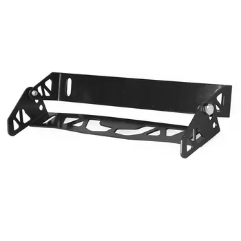 

Hot Adjustable Adapter Relocator Easy Install JDM Black Accessories Aluminum Alloy Holder License Plate Bracket Bumper Universal