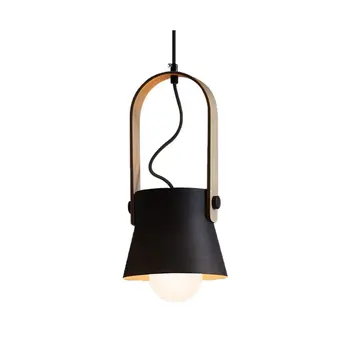

Nordic Simple Restaurant Lamp Aisle Aluminum Chandelier Study Creative Bedroom Bedside Bar Macaron Chandelier