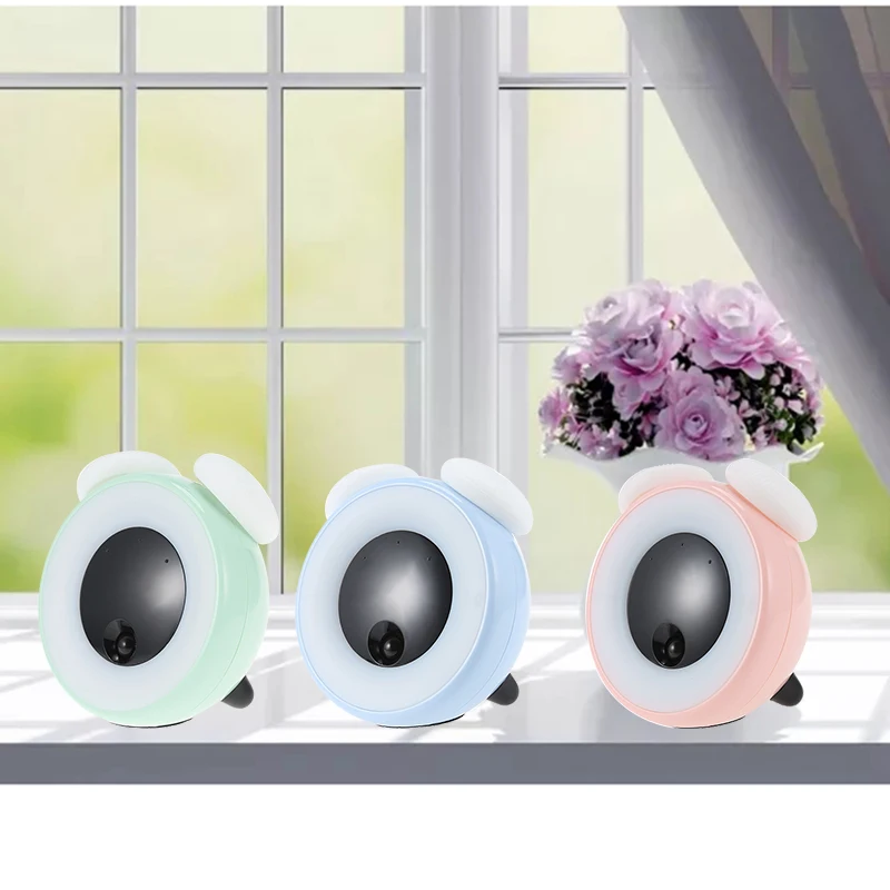 

Promotion! Multifunction Intelligent Sensor Mushroom Shaped Led Night Light Bedside Lamp With Digital Alarm Clock New Home Decor