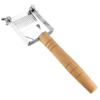 

Adjustable Balanced Stainless Steel Double Needle Beekeeping Tools Suitable for Uncapping Forks Honey Honeycomb Scraper