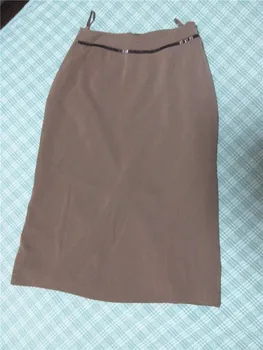 

high-grade England Style Knee-Length Stiaight Solid none women skirt Ms skirts free shipping