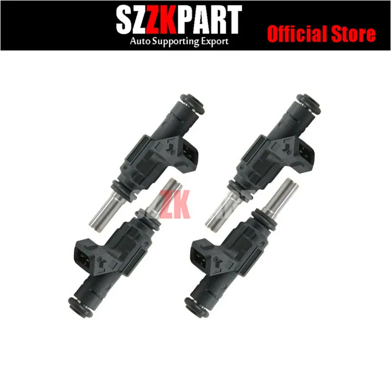 4pcs Fuel Injector Nozzle For Audi Tt 8n 1,8t Golf 0280157002