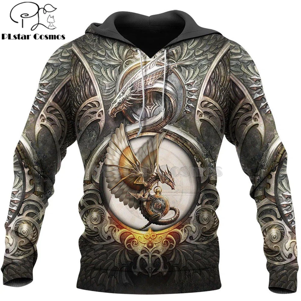 

PLstar Cosmos Print Dungeon Tattoo Dragon 3d hoodies/Sweatshirt Winter autumn funny Harajuku Long sleeve streetwear pullover-12
