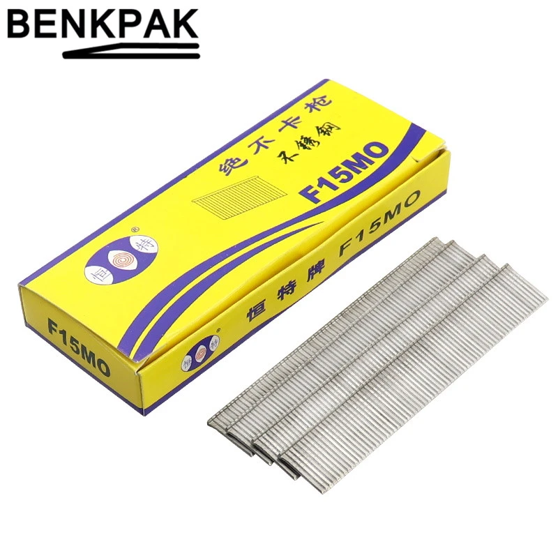 1100pcs gun nails Electric Straight stainless steel nail gun staples