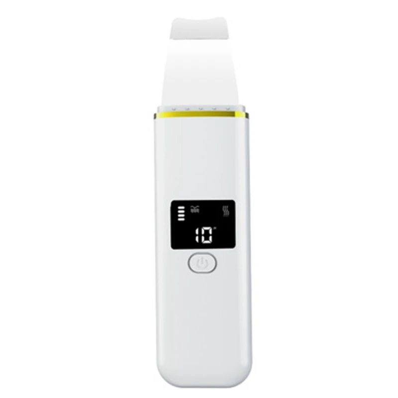 

Ultrasonic Facial Pore Cleaner Blackhead Remover Face Skin Scrubber Beauty Tool