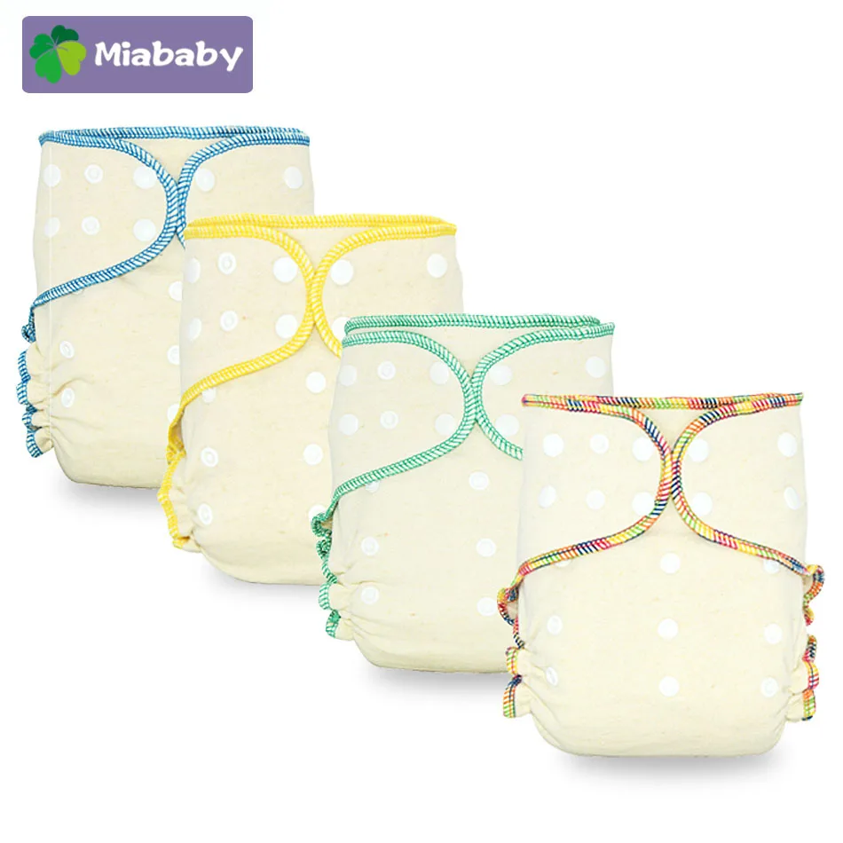 Miababy одноразовый тканевый подгузник для тяжелых погодных условий детей 5 15 кг