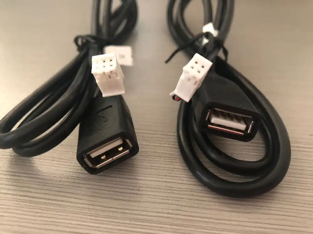 4pin 6pin Connector Usb Cable For Android Car Radio Stereo 1m Usb Cable Usb Adapter Cables Adapters Sockets Aliexpress