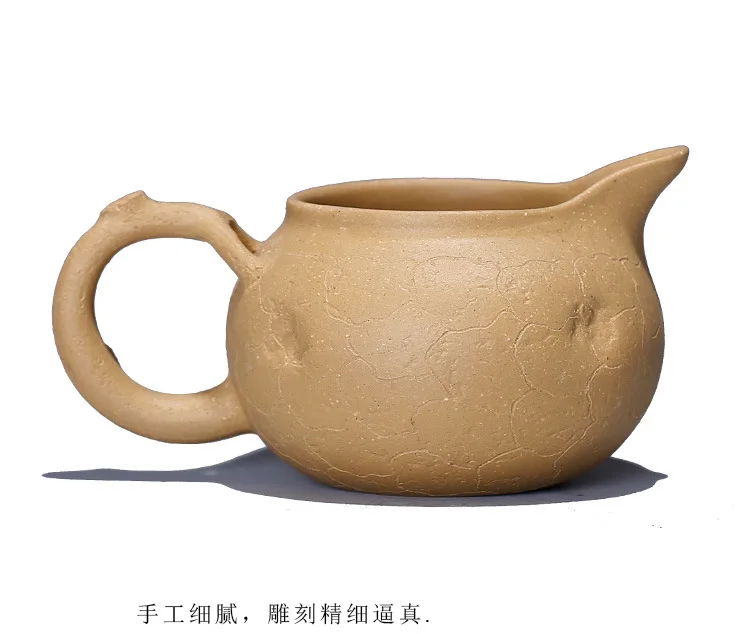 Clay Tea Cup Pitcher Bionic Pine Gall Tea Pot Wholesale Yixing Tea Set Accessories Wholesale Customizable Lettering
