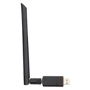 

AC 1200Mbps Wireless WiFi USB Adapter Dual Band 2.4/5Ghz with Aerial 802.11AC Network Card High Speed USB3.0 Receiver