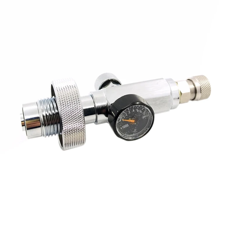 Белый Scuba Diving PCP Din Refill Station Charging Adapter Valve Filling Station Refill Adapter to Scuba Diving Tank - Цвет: Белый