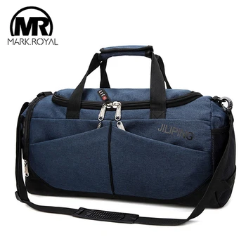

MARKROYAL Nylon Men Multifunction Travel Bag Anti-theft Male Travel Bags Carry On Hand Luggage Multiple Pockets Travel Handbags