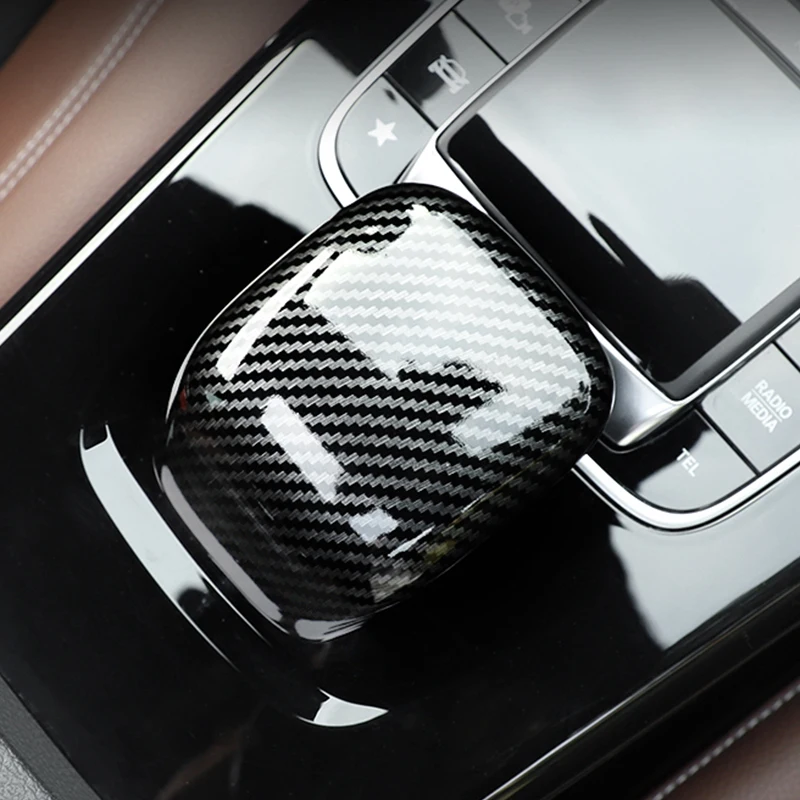 

Center Console Armrest Mouse Shell Sticker Gear Shift Knob Cover Trim for Mercedes Benz A Class W177 A180 A200 A220 A250 2019-