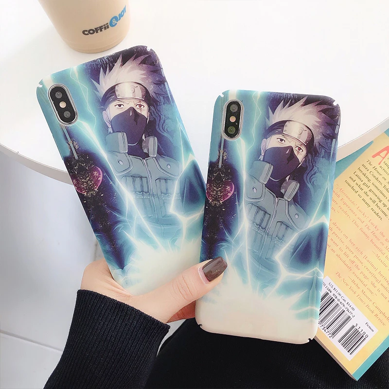 Чехол для телефона Наруто Хатаке Какаши аниме iphone 11 Pro MAX XS XR XSMAX 6 6s 7 8 plus