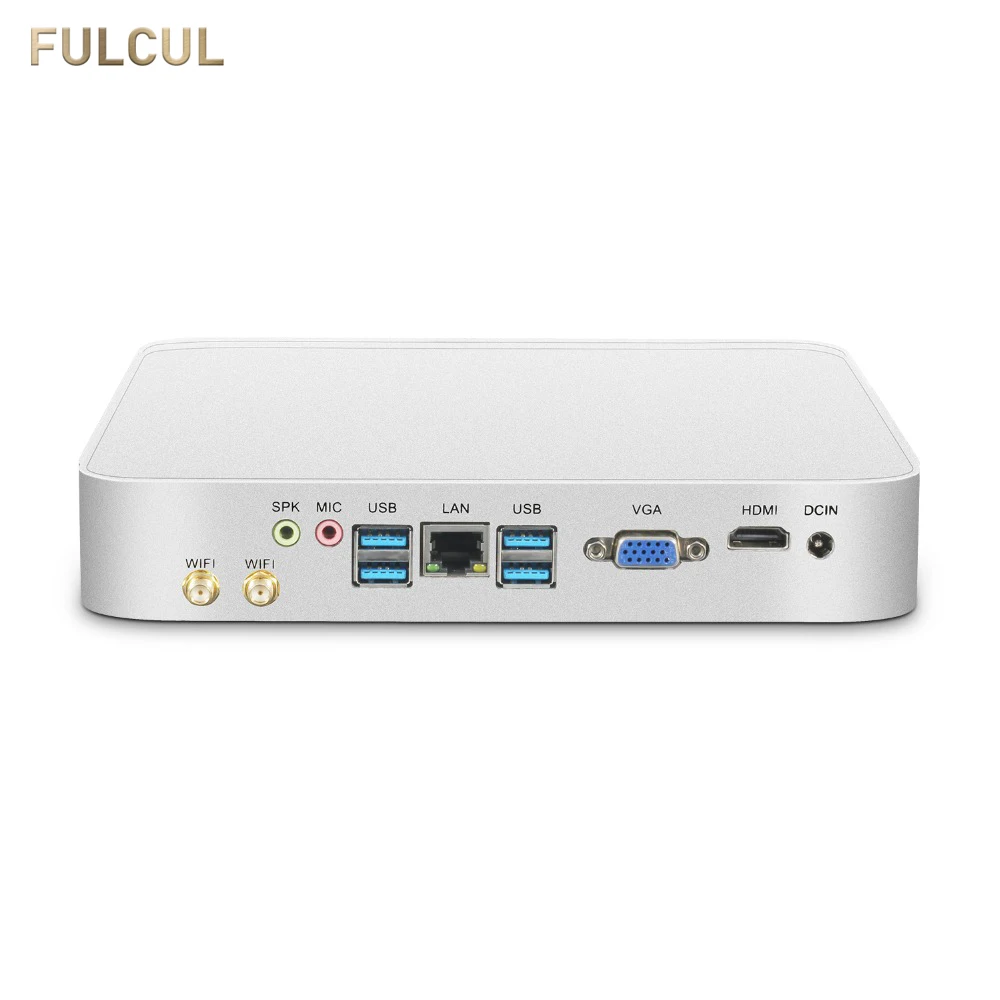 Мини-ПК HTPC Intel Core i5 4200U Windows 10 Linux 4K UHD HDMI VGA WiFi 6 USB офисный микро настольный компьютер