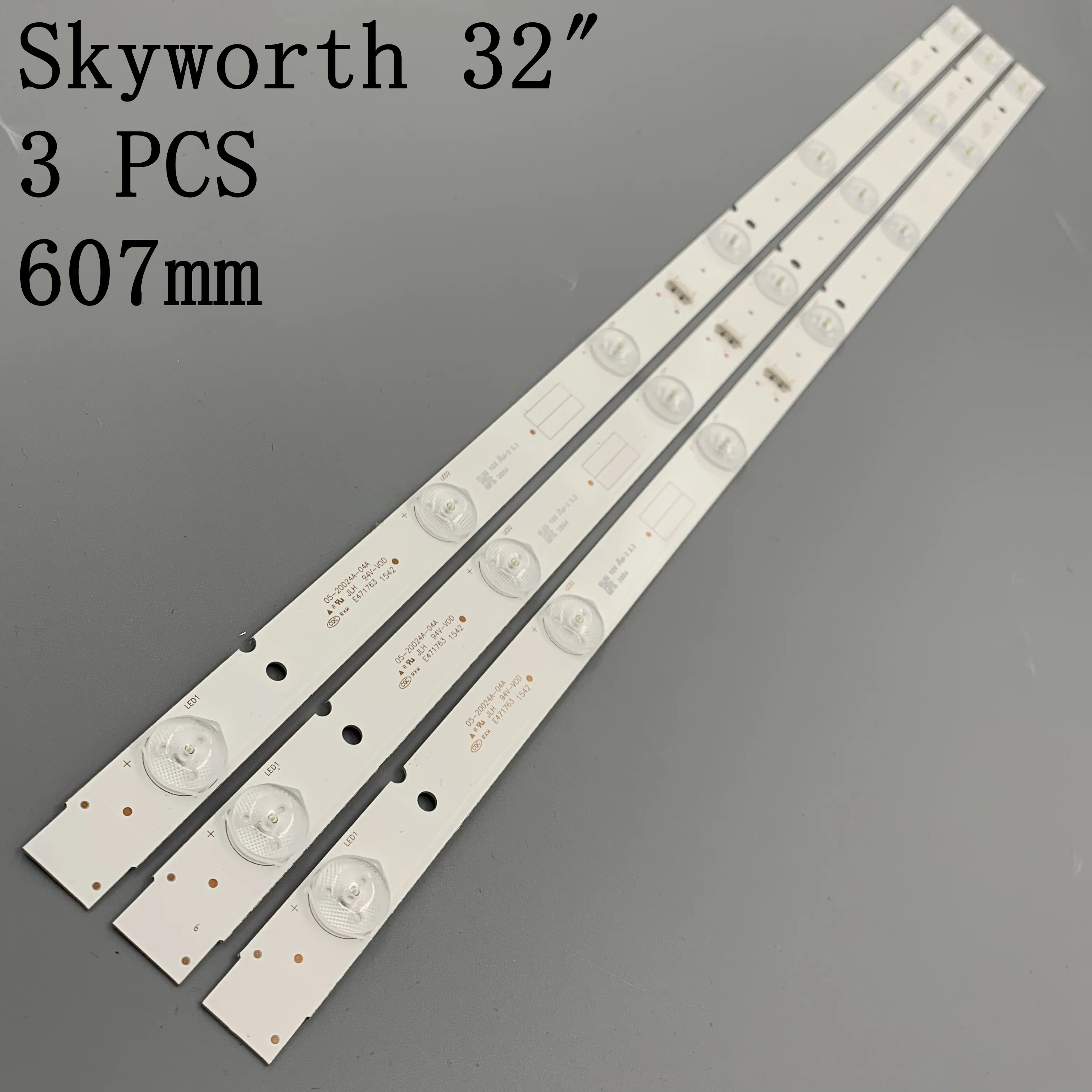 3 PCS LED backlight strip for Skyworth 32X3000 32E3000 32HX4003 32E3500 32E360E 5800-W32001-3P00 0P00 - Цена: 629,11 руб. / lot
