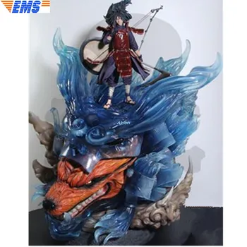 

24" NARUTO Statue Uchiha Madara Bust Susanoo Full-Length Portrait With LED Light GK Action Collectible Model Toy BOX 62CM Z2578