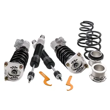 

Coilovers for Ford Mustang 4th 94-04 24 Way Adjust Damper Shocks Struts Grey Absorber Front Rear Suspension top Mount Front Rear