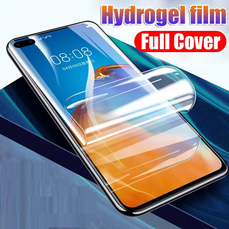 Idrogel Pellicola Per Huawei P40 Pro Film Morbido P30 Lite Non Di Vetro P 30 40 Compagno Di 20 Lite 30 Pro Mate20 30 P Smart Z Protezione Dello Scherm