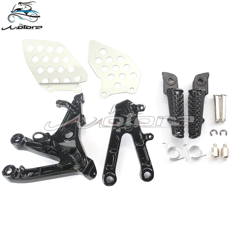 Спереди подножки для ног педали кронштейн для CBR600RR CBR 600RR 2007 2008 2009 2010 2011 2012 2013
