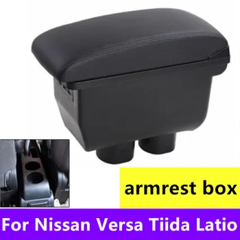 

Arm Rest For Nissan Versa Tiida Latio 2007-2011 Center Centre Console Storage Box 2008 2009 2010