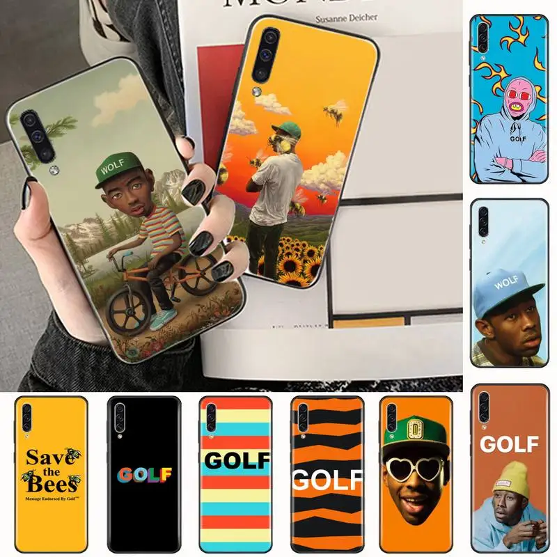 Rapper tyler the creator GOLF bees Phone Case For Samsung A40 A31 A50 A51 A71 A20E A20S S8 S9 S10 S20 Plus note 20 ultra | Мобильные